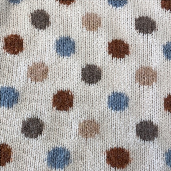 REBECCA TAYLOR - LA VIE POLKA DOT SWEATER - Picture 5 of 8